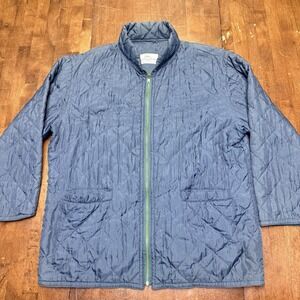 Longchamp Paris Men's Jacket Quilted Vintage 90's Size US Medium or EU 48